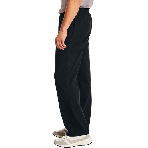 HANES Essentials sweatpants men's cotton knitted pants with pockets black small