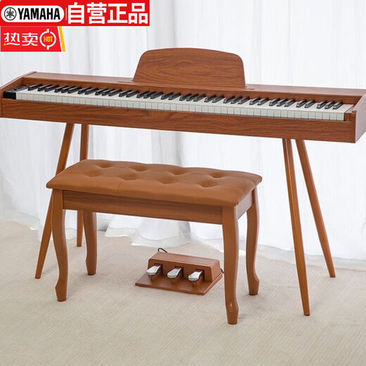 Yamaha (YAMAHA) 88 heavy hammer key electric piano for adults and children, entry-level home electronic piano for beginners, grade 10 black, beginner +88 gravity key electric piano, single piano