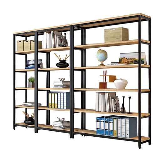 Household multi-layer shelf storage rack commercial simple display rack supermarket floor-standing bookshelf partition storage storage rack 666 combination
