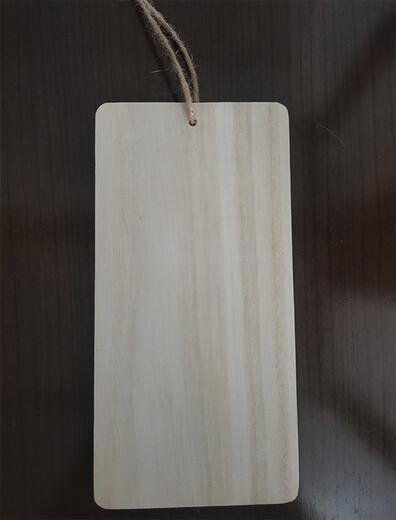 Creative solid wood sign small wooden sign handwritten hang tag blank wooden board tree sign hanging diy handmade door sign pendant custom G-6 size 20*12cm