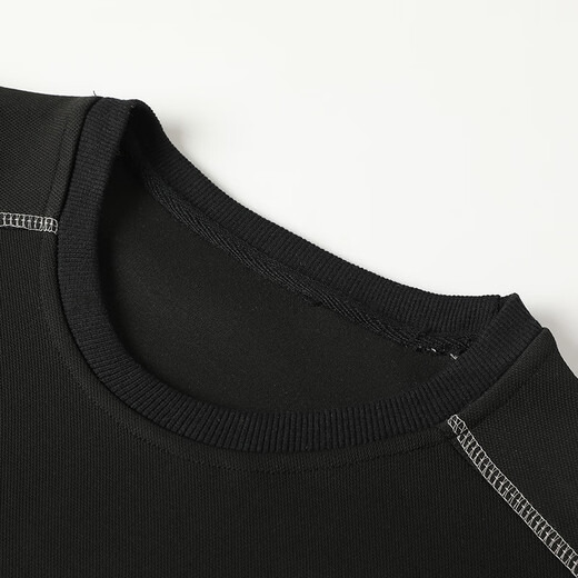 Scarecrow (MEXICAN) sweatshirt men's autumn and winter bottoming shirt plus velvet cartoon print round neck long-sleeved T-shirt for men, apricot plus velvet XL