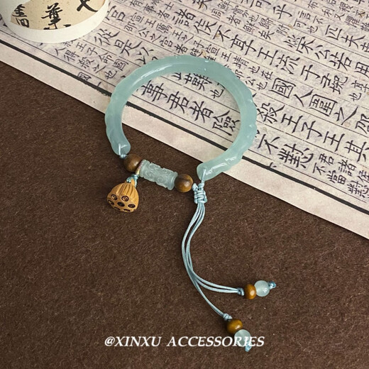 LEMIAO Neue Chinesische Lotus Bambus Harz Armband frauen Chinesischen Stil Mode Armband Persönlichkeit Armband Geschenk SL1049