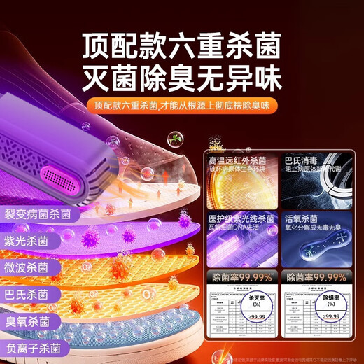 Ace of Spades fully automatic shoe dryer wet and dry small dryer deodorizing and sterilizing household shoe dryer college dormitory rice new tank-shoe dryer white