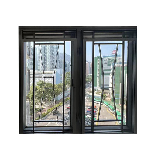 Huili's custom buckle installation high-definition mesh window anti-cat mesh gold steel mesh anti-mosquito screen Hong Kong-style window grille anti-theft window invisible mesh with window grille without removing the window grille and adding bottom 50x100cm