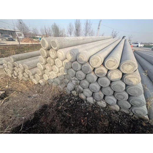 Prefabricated cement telephone poles Prefabricated national standard concrete telephone poles High-voltage wiring power supply poles 8 meters 12 meters 12 meters 230 prestressed telephone poles deposit