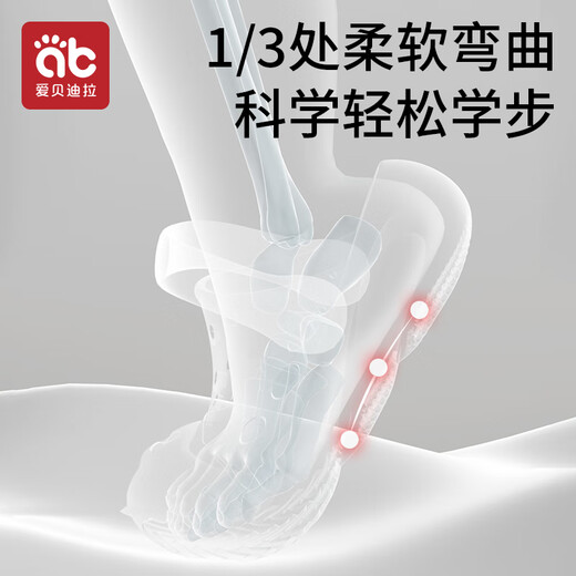 爱贝迪拉儿童洞洞鞋夏2025新款男女童沙滩厚底eva防滑防臭宝宝包头凉拖鞋 济尔斯小熊1双 15.5 内长16cm