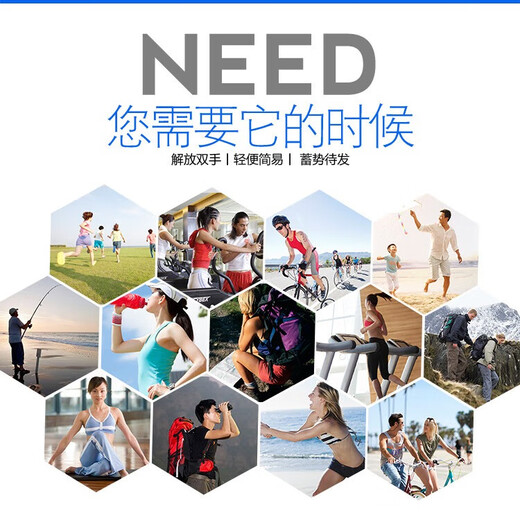 Muyi running mobile phone arm bag sports arm wristband outdoor cycling fitness mobile phone bag waterproof protective cover universal Apple Huawei Samsung Xiaomi men and women black vibrant orange wrist and arm dual-use thin and breathable arm bag - available within 6.5 inches