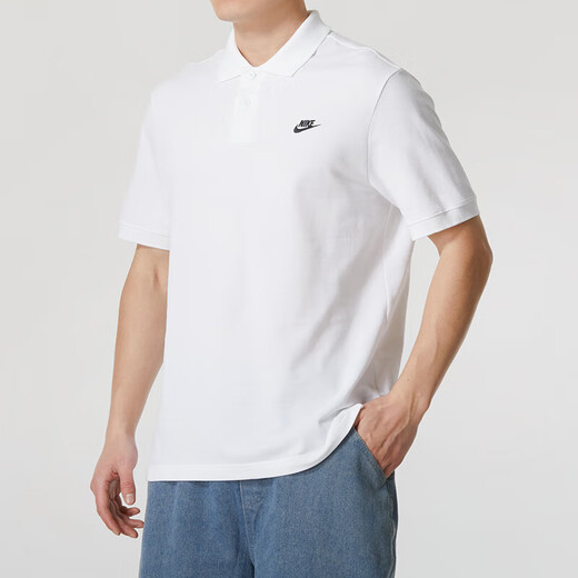 耐克（NIKE）官方 舰店T恤男 25秋季新款健身训练服跑步休闲服翻领衫短袖 FN3895-100 M (170/88A)