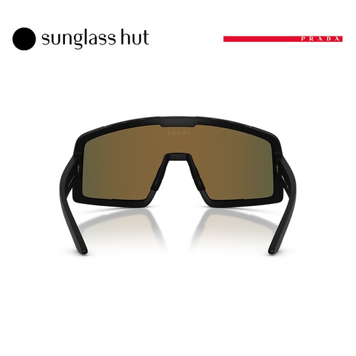 PRADALINEA ROSSA/Prada sunglasses men's sunglasses 0PS B07S matte black frame/dark brown mirror yellow lens 1BO70U