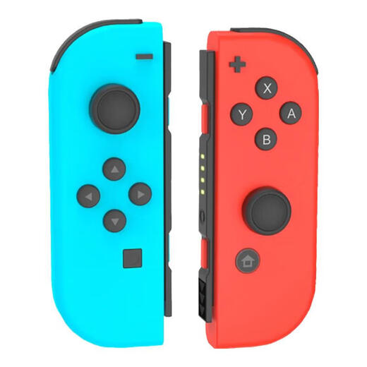 Suitable for Switch game controllers, joycon controllers, NS, two-person line-up, flexible motion sense, fully open dual-motor vibrations, fun to play, carriage, plug and play, one-button wake-up, classic blue and red, somatosensory version, plug-and-play, six-axis somatosensory, dual-motor vibrations