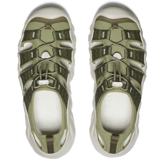 KEEN Men's Outdoor Creek Sandals Closed Toe Breathable and Comfortable Multi-Sport Martini Olive/Taupe Square 42.5 (9.5 US)