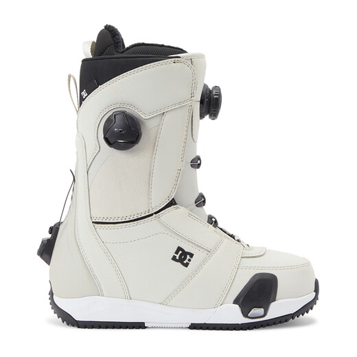 Aotian Extreme 2324 New DC Women's Quick Wear STEP ON Ski Shoes LOTUS One-Step Double BOA 23/24 New Silver Birch/Ready Stock 36