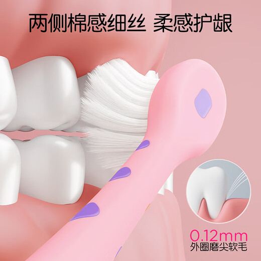 Dinosaur Doctor (PROTEFIX) Children's Toothbrush 3-6 Years Old Baby Fine Soft Hair Training Toothbrush 3-4-5-6 Years Old Oral Cleaning Small Head