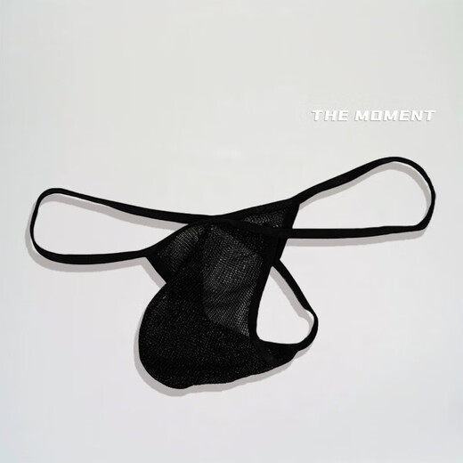 Original love chainmail ultra-transparent metal wire silver low-waisted thong comfortable color designer style 25 new men's black one-size-fits-all waist 70cm-100cm