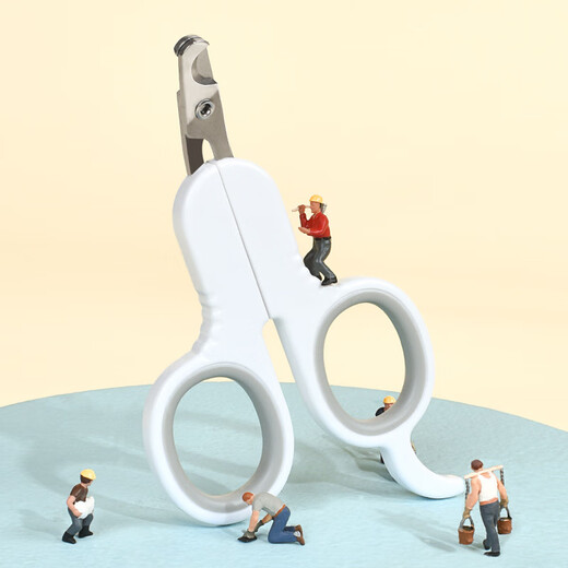 Paike SF Express Paike Cat Nail Clipper Novice Special Dog Nail Clipper Anti-Scratch Cat Nail Clipper Romantic Sakura (Straight Head) 13*7.3cm