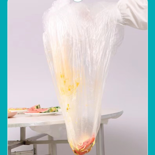 New disposable tablecloth, ultra-thick, elastic, automatic drawstring, no-wash, transparent, special table cover for restaurant food stalls, round table diameter 120cm, red 10 pieces