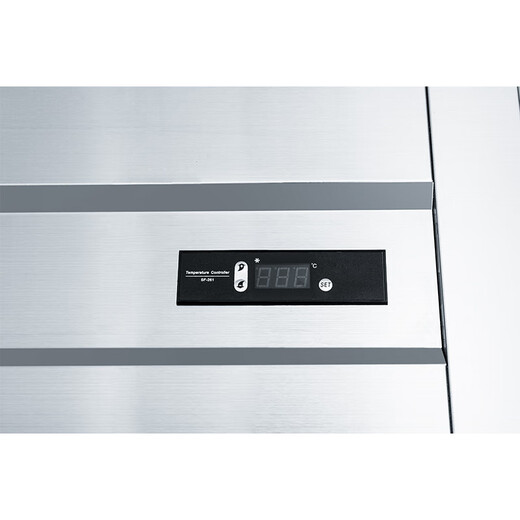 達克斯豪华款铜管商用四门冰箱双温冷藏冷冻大容量立式展示柜餐饮厨房酒店水果蔬菜保鲜柜 全铜管 直冷六门1392L  【D1.6D-S6】