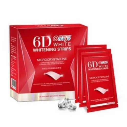 Onuge (onuge) Onuge 6D microcrystalline whitening teeth whitening strips are gentle and non-sore, 14 to 28 patches. 1 Onuge 6D whitening teeth whitening strips are gentle, 14 to 28 patches.
