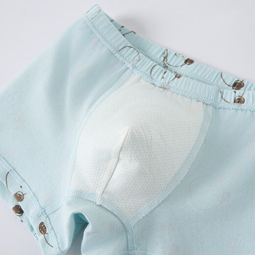 Tongtai (TONGTAI) baby underwear boys' boxer shorts without clip pp boys medium and large children's boxer briefs 3 pieces green/white/green 3 pieces 110 cm