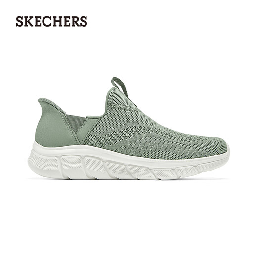 斯凯奇（Skechers）闪穿鞋女鞋秋季舒适一脚蹬健步鞋外穿户外休闲运动鞋117634