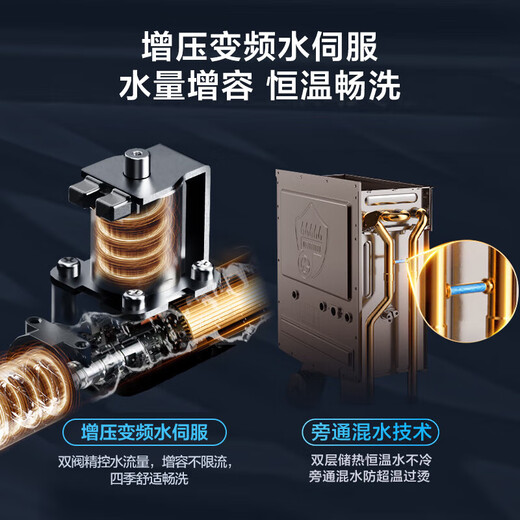 Haier gas water heater natural gas 16 liters household natural gas condensing type super first-class energy efficiency energy-saving upgraded model water servo constant temperature multiple purification smart E temperature sensor E5 16L E5 super first-class energy efficiency