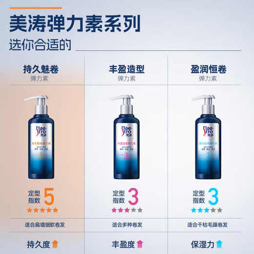 Maestro Maestro Long-lasting Curl Elastic Hair Mask Fluffy Hair Styling Moisturizing No-Rinse Spring Natural Anti-frizz and Volume Styling 180g + Long-lasting Curl 180g