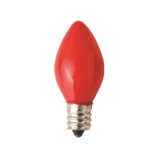 Yuanbo 2-pack electric candle lamp energy-saving red light bulb E12 screw socket for worshiping Buddha and offering sacrifices to electric candles for weddings and festivals ever-lasting lamp light bulbs 2 red light bulbs (shipped from Beijing warehouse)
