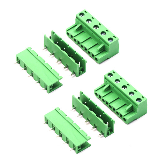 Dafuri KF2EDG 7.62MM terminal block PCB terminal 2P 3P 4P 5P6P7P8P9P12P plug-in 2P socket 7.62MM plug-in (2 pieces)