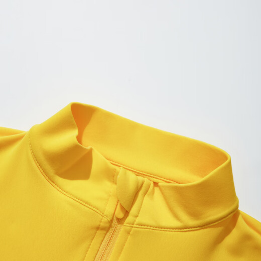 Le coq sportif Cycling French Rooster Autumn and Winter Women's Fashionable Sports Long-Sleeved Cycling Jersey Goose Yellow L