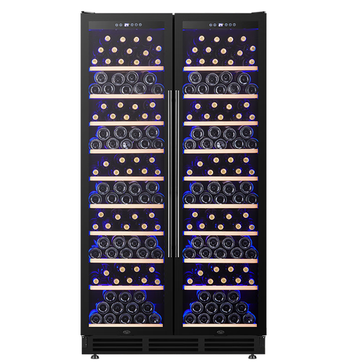 VINGARDE red wine cabinet, constant temperature wine cabinet, large capacity, double-door, built-in, air-cooled, frost-free wine cabinet for home living room, tea beverage, white wine, foreign wine, fruit freshness, refrigerated display cabinet, thick CH-710 full-layer cabinet, 1.91 meters high, 710L
