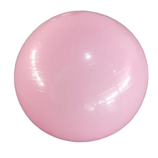 MieLanat yoga ball, special for pregnant women, midwifery and childbirth, children's sensory training, adult fitness ball, Pilates size ball, thickened 55CM light pink, air pump to remove air blockage