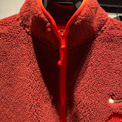 
Nike (NIKE) jacket men's autumn and winter new sportswear warm fleece jacket cotton jacket cotton jacket FV4022-072 FZ6194-677 red new year model L
