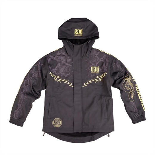 800 Degree 800 Degree Black Warrior Jacket, Black Pit Plus Velvet, Windproof and Waterproof Outdoor Fishing Jacket, Fishing Jacket 800 Degree Black Warrior Jacket, One Size Small Size