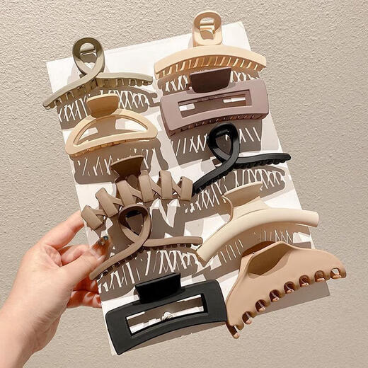 Hair Clip Shark Clip Back of the Head Hair Clip Grip Hair Clip Hair Accessory Korean Elegant Hair Clip 5 Pack Random Delivery #High Quality Shark Clip