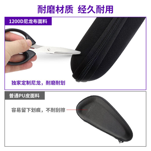 zler适配飞利浦S9000Prestige SH98刀头 SP9810 SP9820 SP9860 SP9861 SP9863 SP9880刀片刀网头盖刀架 中号收纳包