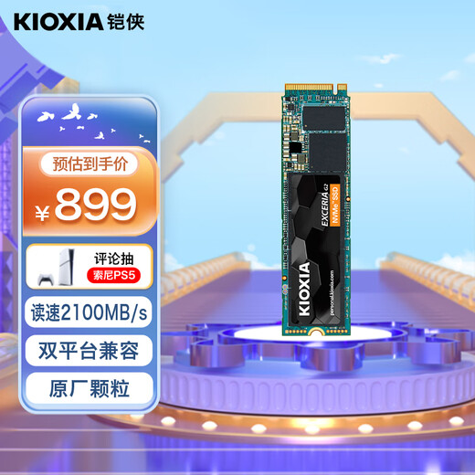 铠侠（Kioxia）2TB SSD固态硬盘 NVMe M.2接口 EXCERIA G2 RC20系列