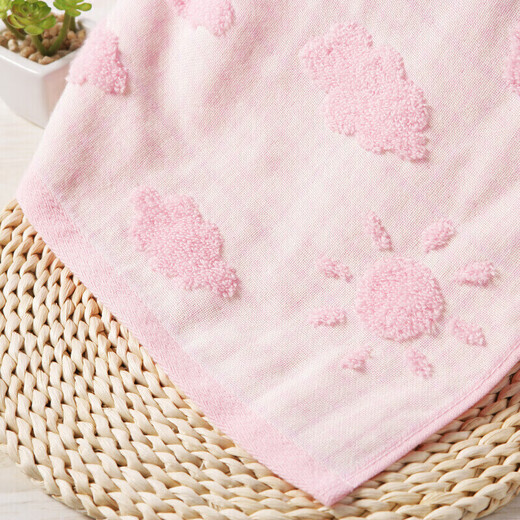 Gold type A children's towel pure cotton 100% small face towel wash handkerchief child towel ladies face towel 1 piece