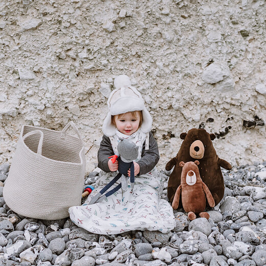 Nest Designs Baby Sleeping Bag Autumn and Winter Baby Warm Anti-Kick Quilt 1 Midnight Snow Owl - Thick Quilt (Recommended 13-16)