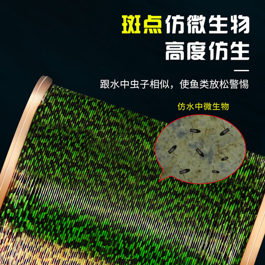 Zhizunfang 500-meter imported spotted fishing line main line genuine super-strength sub-line sea pole lure special nylon fishing line color-changing soft spotted main line 500 meters No. 8.0