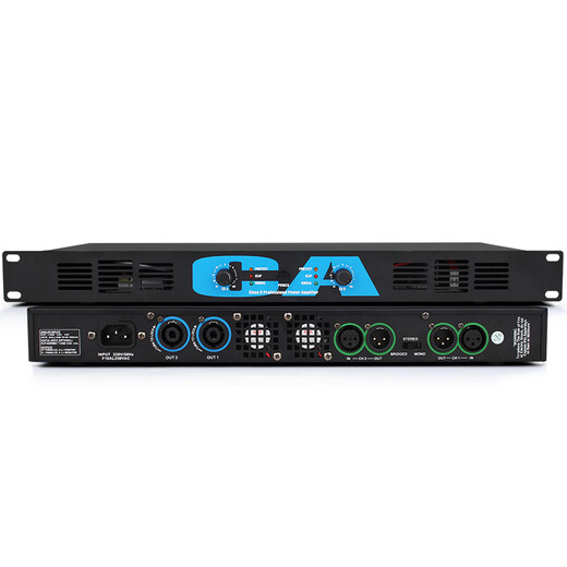 MICGRS high-power digital power amplifier professional conference room home karaoke KTV singing wedding performance home commercial two/four channel audio power amplifier engineering dedicated GS-25