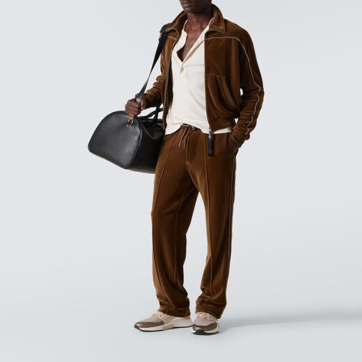 TOM FORD Men's Henley Shirt P00983414 White 2XL CN 195/108A