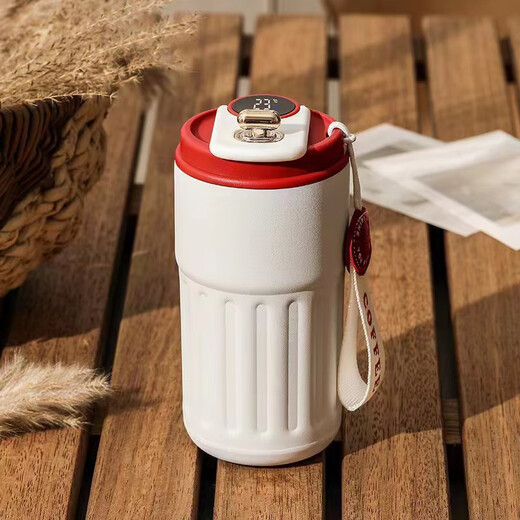 Geweili Jahrestreffen Geschenke an Mitarbeiter und Kunden High-End Practical Souvenirs Business Gift Banken Kaffeetasse Geschenkbox weiße Kaffeetasse + Power Bank (mit Kabel)