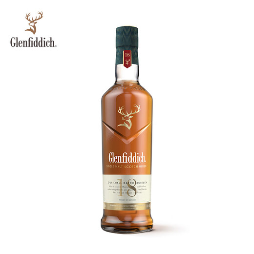 格兰菲迪（GLENFIDDICH）核心系列18年 苏格兰单一麦芽威士忌 洋酒限定礼盒700ml 