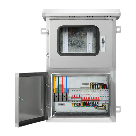 Photovoltaic grid-connected distribution box stainless steel electrical complete cabinet three-phase 380V combiner box 8KW20KW25KW30KW 5KW three-phase 380V