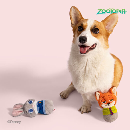 GiGwi Zootopia Voice Dog Toys Small and Medium-sized Dogs Self-Enjoy and Relieve Boredom Pet Supplies Judy Bark Bar