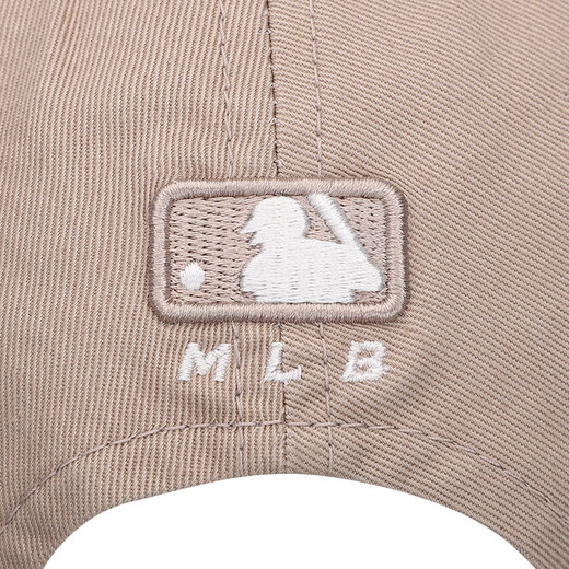 美职棒（MLB）帽子男帽女帽韩版情侣帽新款休闲帽鸭舌帽棒球帽夏遮阳帽生日礼物 纽约洋基队/米黄色 均码 F