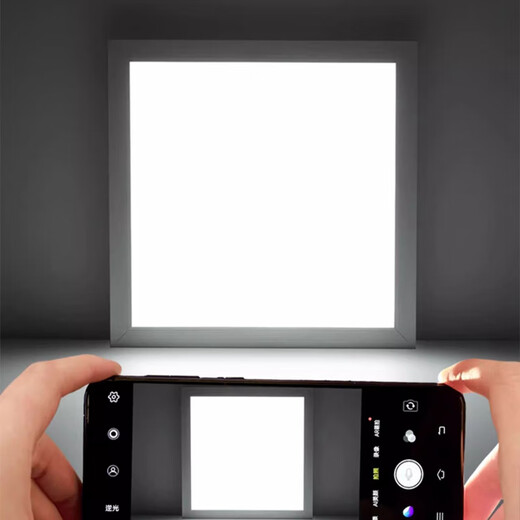 Fanyao 600*600 integrated ceiling light LED panel light bathroom office building embedded engineering light single drive-white light