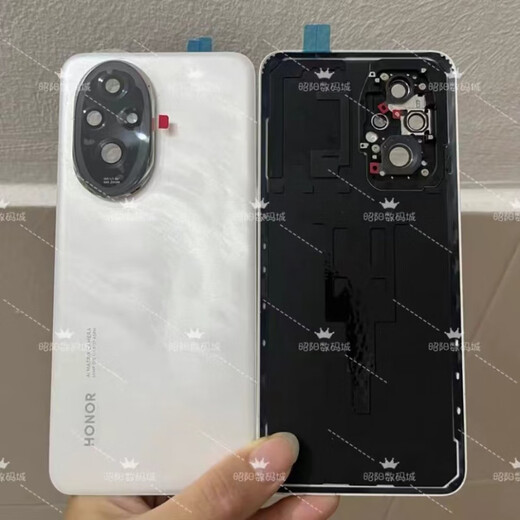 Honor is suitable for 200 original glass back cover ELI-AN00 Honor 200Pro disassembled rear case battery cover back case Honor 200Pro original disassembled 99 new back cover velvet black