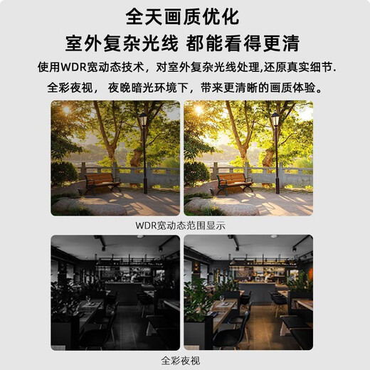 Sorit 8 million wireless network wifi home camera mobile phone remote monitor 360 degrees no blind spots with night vision panoramic voice automatic rotation can talk indoor and outdoor pan/tilt wireless wifi model (mobile phone remote + tracking + voice intercom) 64G