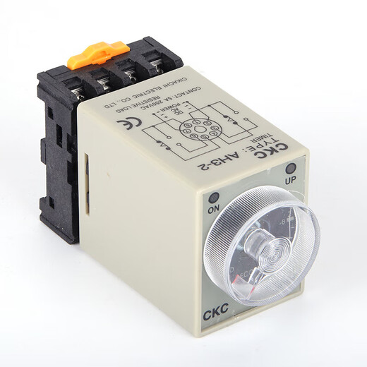 Control time relay AH3-3 AH3-2 power on delay 220V380V10S30S timer switch AH3-3 DC24V x 60S x with base